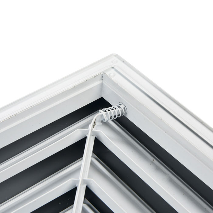 Diffuseur en alliage d'aluminium évent
