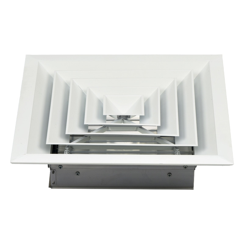 Ventilación de la cubierta de ventilación blanca