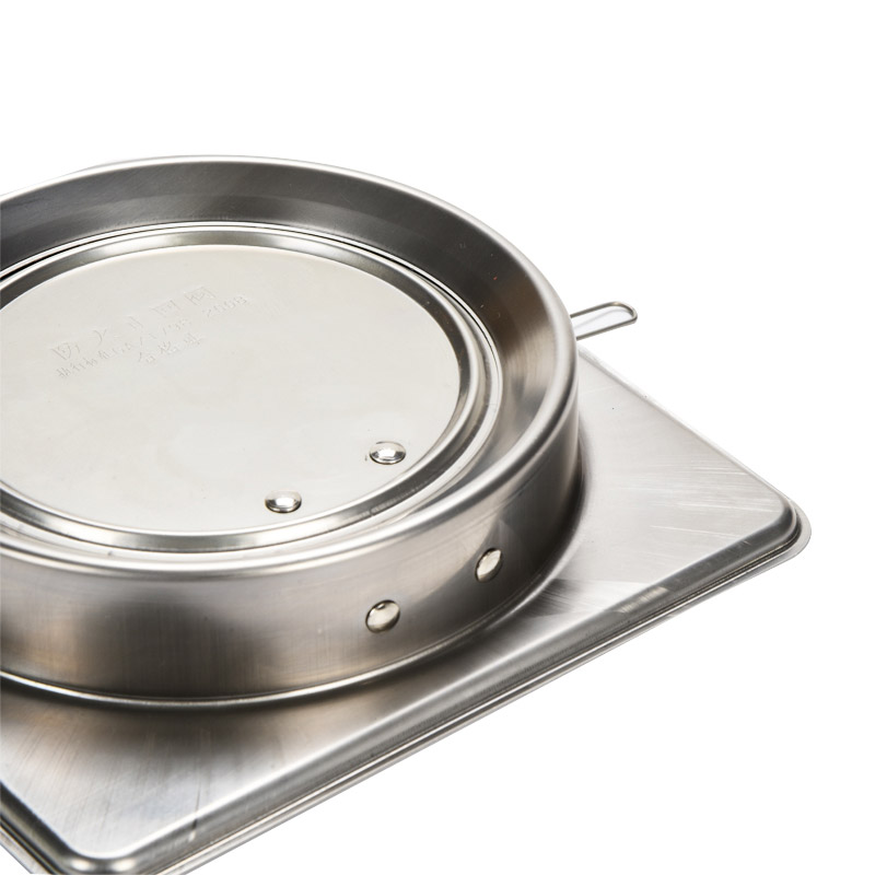 Válvula de control de campana extractora de cocina de acero inoxidable