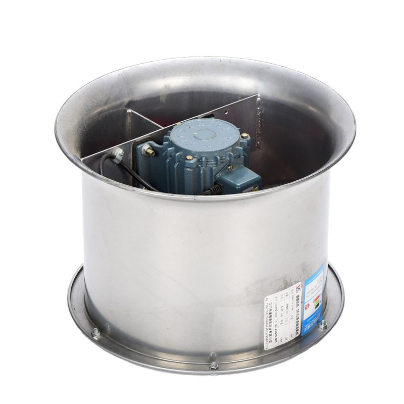 Ventilador de escape de flujo axial